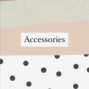 Accessories from this point on!